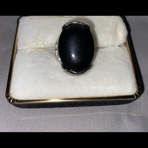 BLACK ONYX  RING MEN / WOMEN